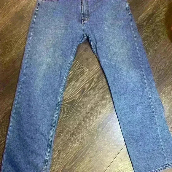 Levi’s 550 40x34 Mens jeans relaxed fit taper lightly distressed - Picture 2 of 9